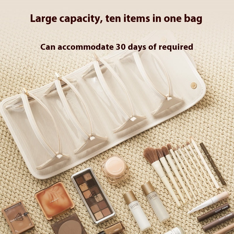 Portable Cosmetic Bag Large Capacity Folding Cosmetic Bags