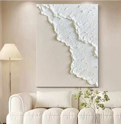 Three-dimensional Oil Painting White Sands