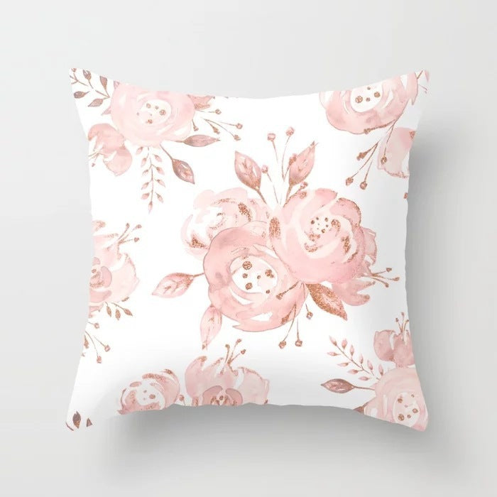 Pink cushion pillowcase range