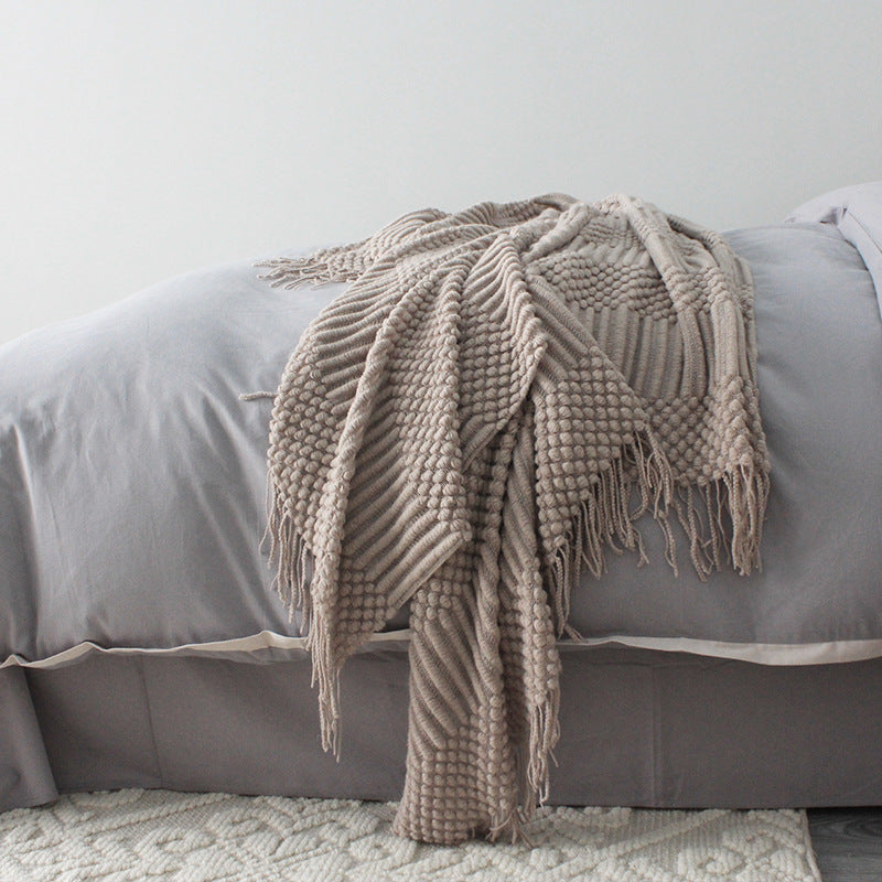 Modern Woven Throw Blanket- BUY ONE GET ONE FREE-Add two to cart to redeem