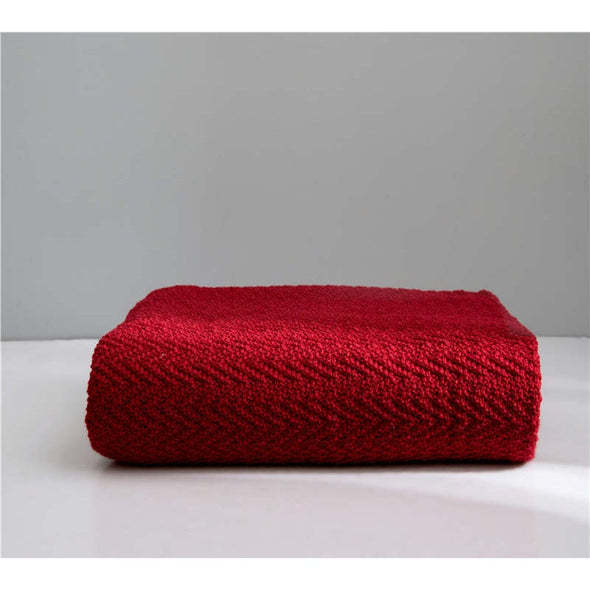 Warm Cosy Knitted Throw Blanket