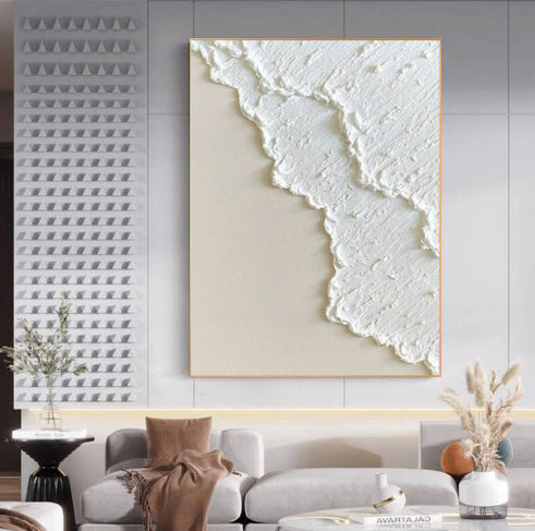 Three-dimensional Oil Painting White Sands