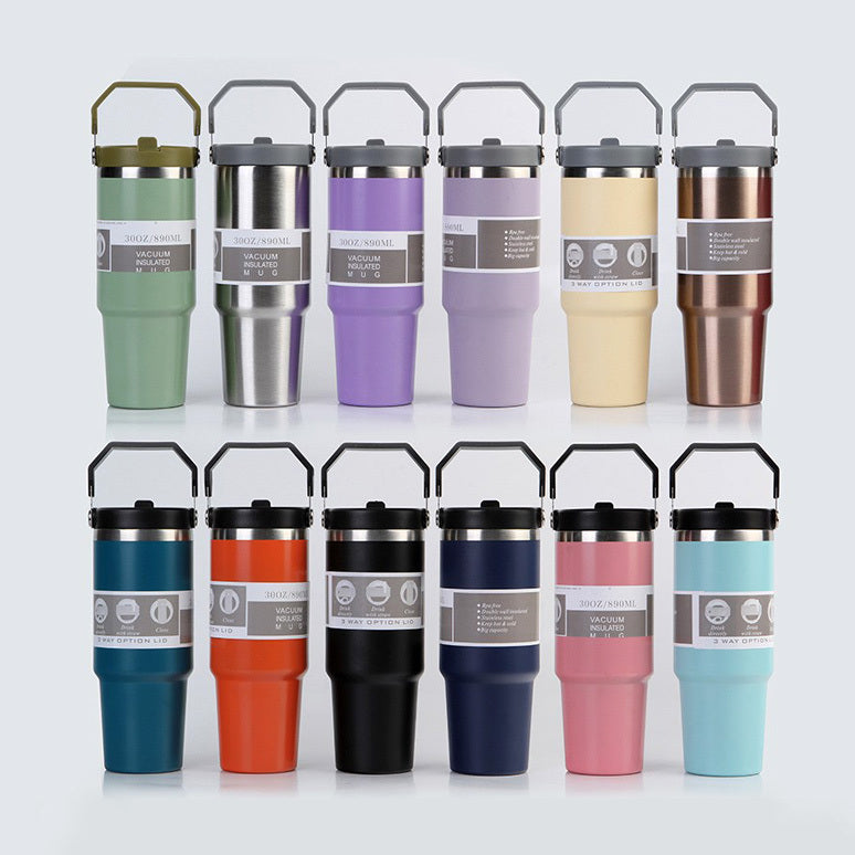 Portable Stainless-Steel Tumbler
