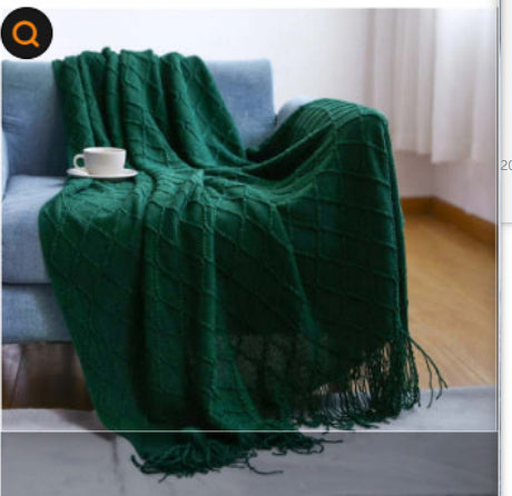 Soft Decorative Throw Blanket