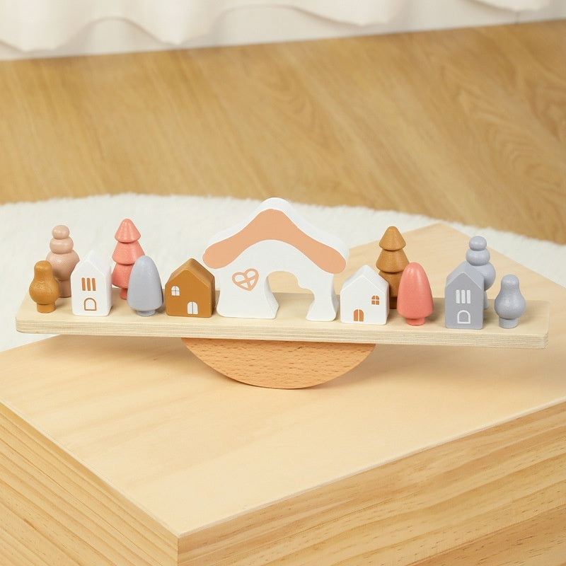 Rainbow Balance Building Blocks